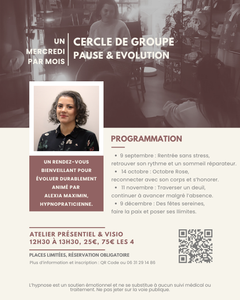 Hypnose groupe de femme quotidien pause